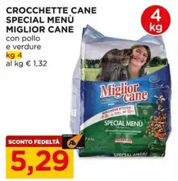 Alì Supermercati Crocchette cane special menù Miglior cane offerta