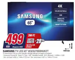 Trony Samsung TV LED 65" offerta