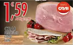 Crai Crai Prosciutto Cotto offerta