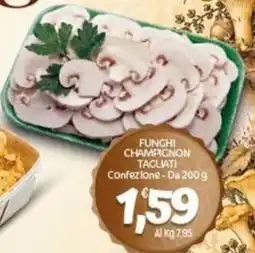 Crai Funghi champignon tagliati offerta
