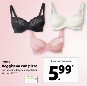 Lidl Esmara Reggiseno con pizzo offerta