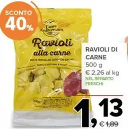 Todis Ravioli alla carne Cuore Mediterraneo offerta