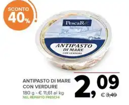 Todis Antipasto di mare con verdure PescaRe offerta