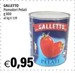 Hurrà Galletto Pomodori Pelati offerta
