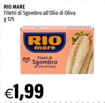 Rio mare Filetti di Sgombro all'Olio di Oliva