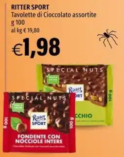 Hurrà Ritter Sport Tavolette di Cioccolato assortite offerta