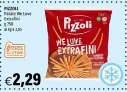 Hurrà Pizzoli Patate We Love Extrafini offerta