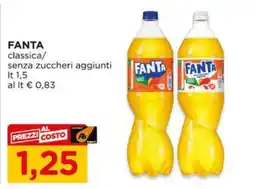 Alì Supermercati Fanta classica/ senza zuccheri aggiunti offerta