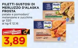 Alì Supermercati Filetti gustosi di merluzzo d'alaska Frosta offerta