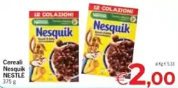 Despar Cereali Nesquik NESTLÉ offerta
