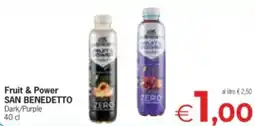 Despar Fruit & Power San Benedetto Dark/Purple offerta