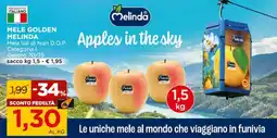 Alì Supermercati Mele Golden Melinda offerta