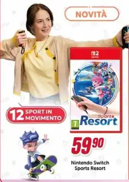 Trony Nintendo Switch Sports Resort offerta