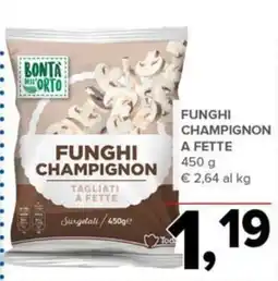 Todis Bonta dell'orto Funghi champignon offerta