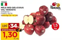 Alì Supermercati Mele Red Delicious Val Venosta offerta