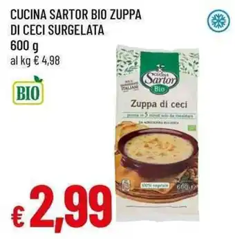 Cucina Sartor Bio Zuppa di Ceci