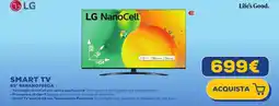 Euronics LG SMART TV 65" 65NANO766QA offerta