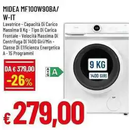 Famila Superstore Lavatrice Midea offerta