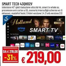 Famila Superstore Smart Tech 430H02V offerta