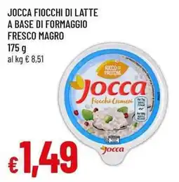Famila Superstore Jocca Ficchi di Latte A base di formaggio fresco magro offerta