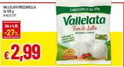 Famila Superstore Vallelata Mozzarella Fior di Latte offerta