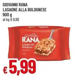 Famila Superstore Lasagne alla Bolognese Rana offerta