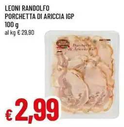 Famila Superstore Porchetta di Ariccia IGP offerta