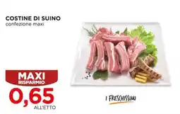 Alì Supermercati Costine di suino offerta