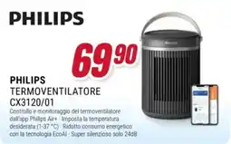 Trony Philips termoventilatore CX3120/01 offerta