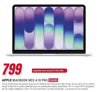 Apple MacBook Neo A18 Pro