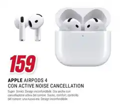 Trony Apple Airpods 4 offerta