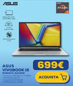 Euronics ASUS VIVOBOK 15 offerta