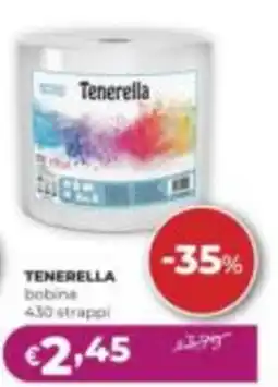 La Saponeria Tenerella bobina offerta