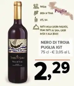 Todis Terre di Sale Nero di Troia offerta