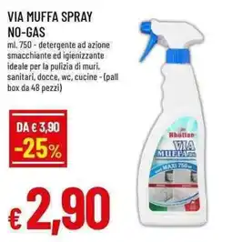 Famila Superstore Via muffa spray Rhütten offerta
