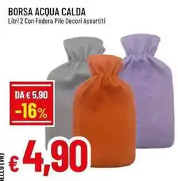 Famila Superstore Borsa acqua calda offerta