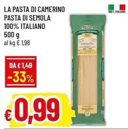 Famila Superstore La pasta di Camerino pasta di semola offerta