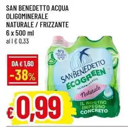 Famila Superstore San Benedetto acqua oligominerale naturale / frizzante offerta