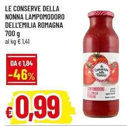 Famila Superstore Le conserve della nonna lampomodoro dell'emilia romagna offerta