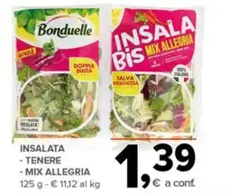 Todis Insalata tenere mix allegria offerta
