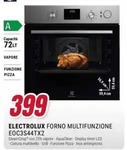 Trony Electrolux forno multifunzione EOC3S44TX2 offerta