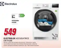 Trony Electrolux asciugatrice offerta
