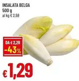 Famila Superstore Insalata belga offerta