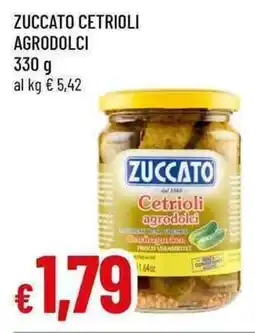 Famila Superstore Zuccato cetrioli agrodolci offerta