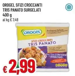 Famila Superstore Orogel sfizi croccanti tris panato offerta