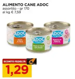 Alì Supermercati Alimento cane Adoc offerta