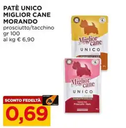 Alì Supermercati Patè unico Miglior cane offerta
