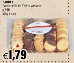 Hurrà Barret Pasticceria da Thè in vassoio offerta