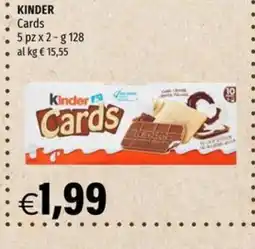 Hurrà Kinder Cards offerta