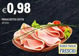 Hurrà Prosciutto cotto offerta